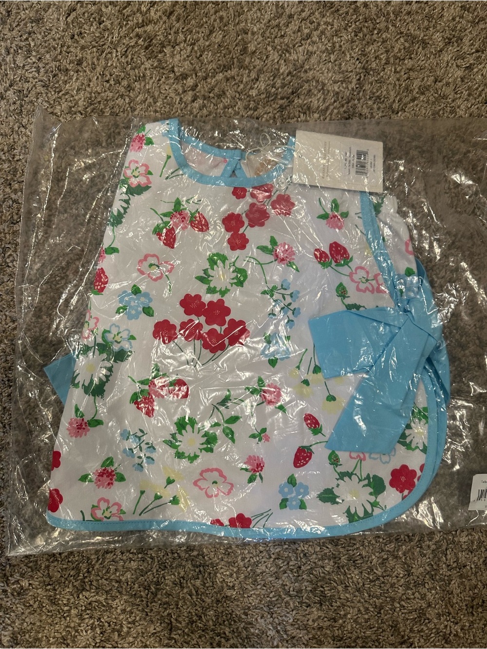 TBBC Strawberry Talbot Side Tie size 18/24 month